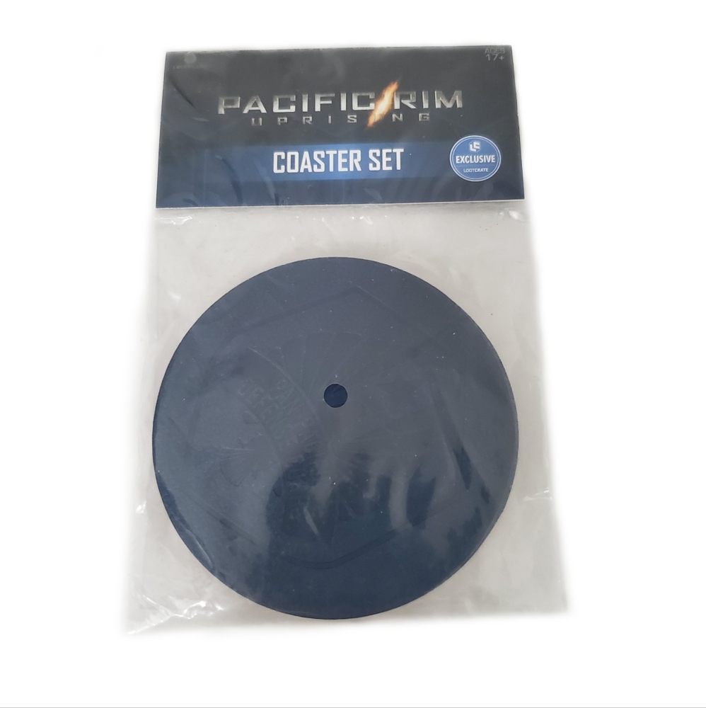 Pacific Rim Uprising Defense Corps Coaster Set Loot Crate Exclusive 4 Pack New